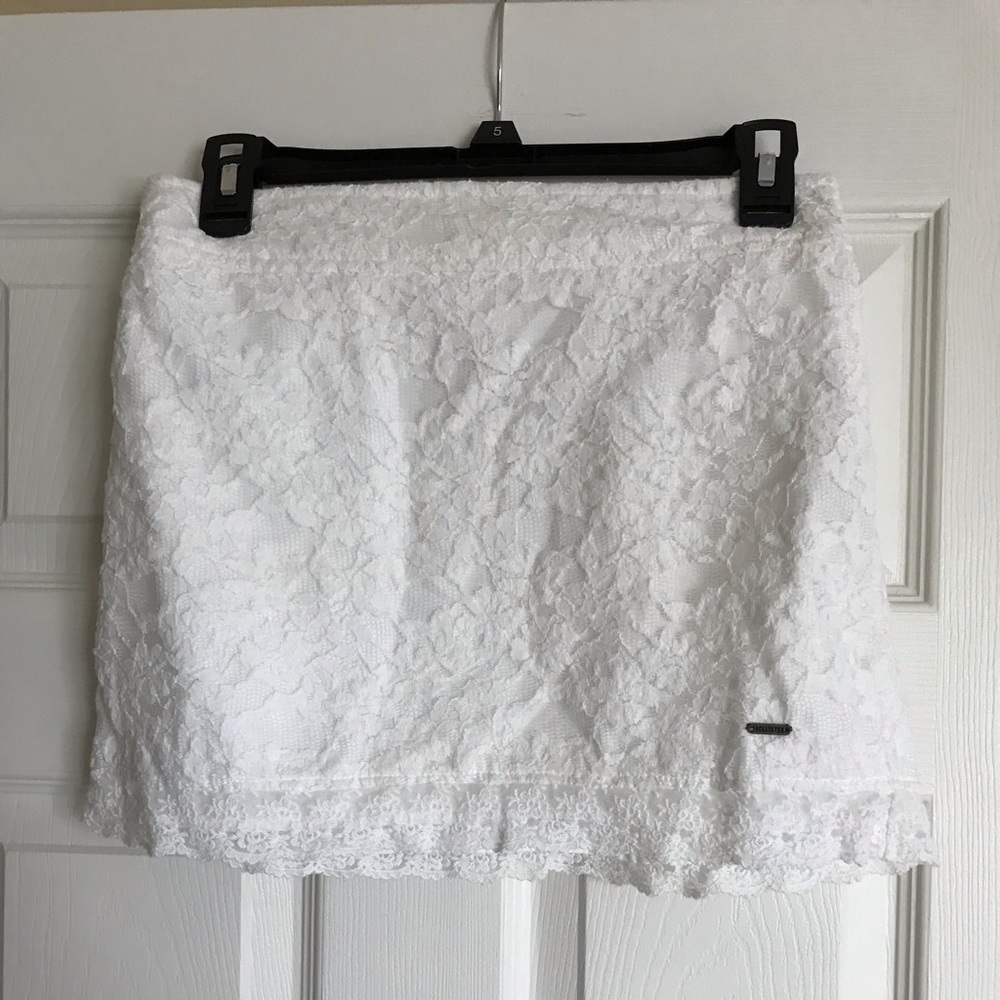 Lace Mini Skirt